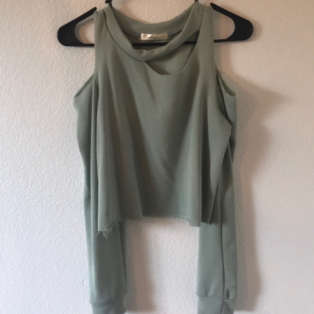 Cropped sweater